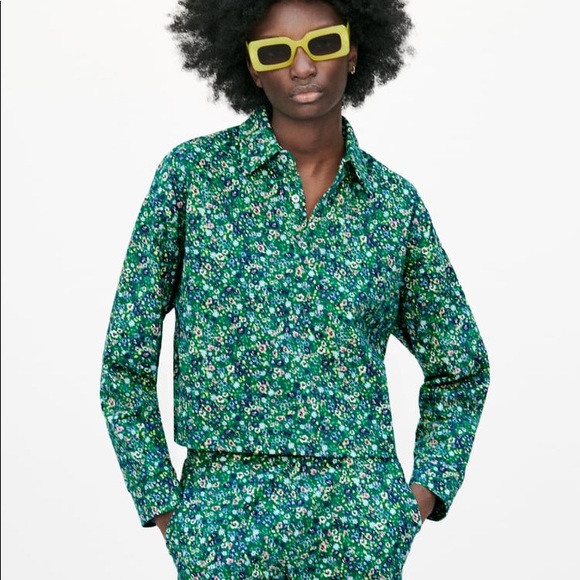 🌟Zara floral sweatshirt - Picture 8 of 9